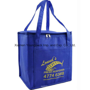 Promocional personalizado no tejidos aislados Cooler Tote Bag